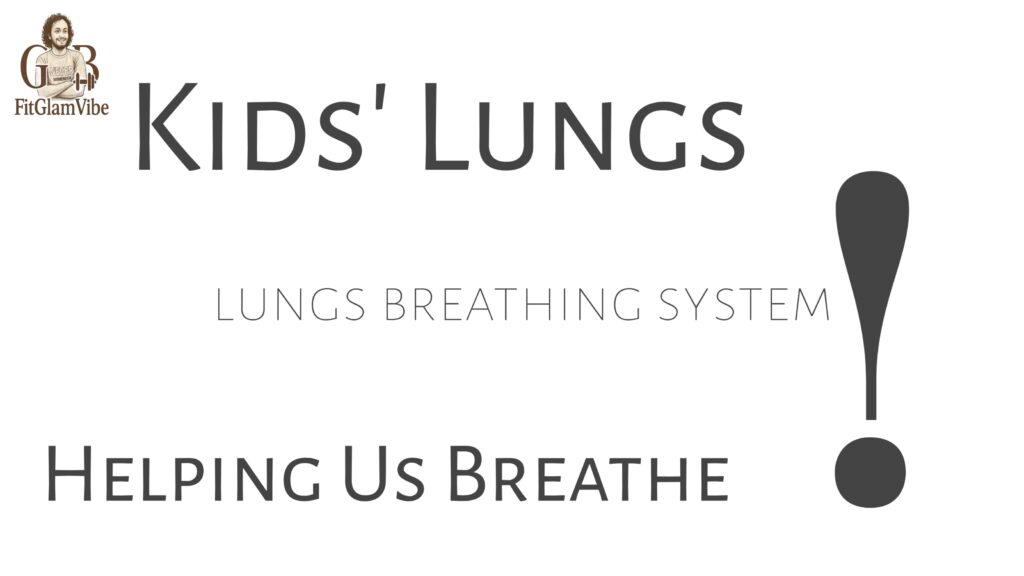 kids lungs breathing system