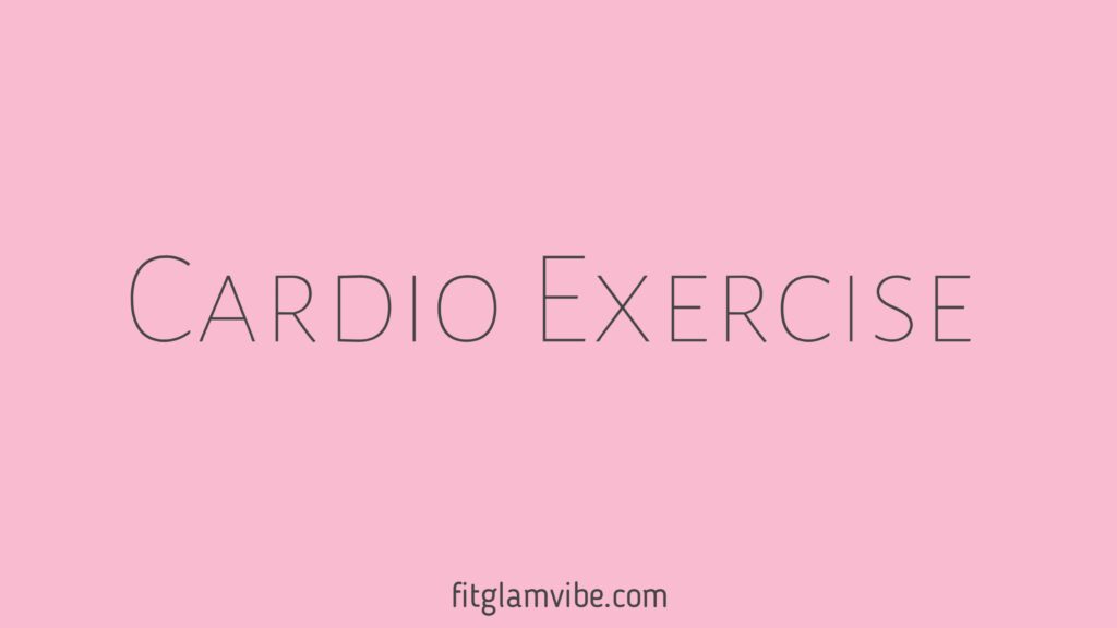 Include Cardio Exercise in Your Routine