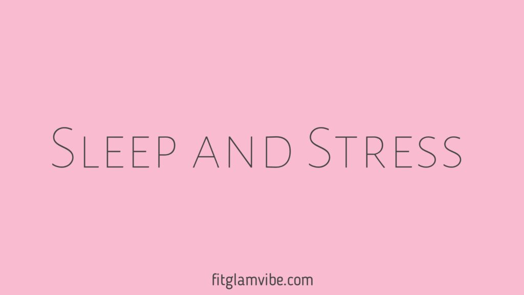 Pay Attention to Sleep and Stress