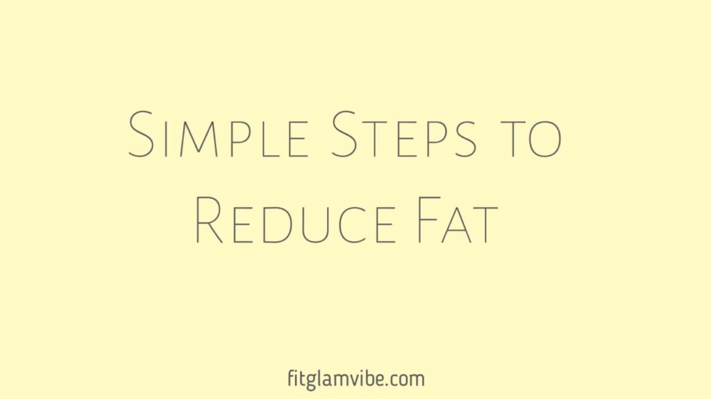 Understand Body Fat and Reduce It Naturally